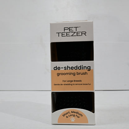 Pet Teezer Deshedding Large Brush Purple/grey [cl:purple/grey Sz:large]