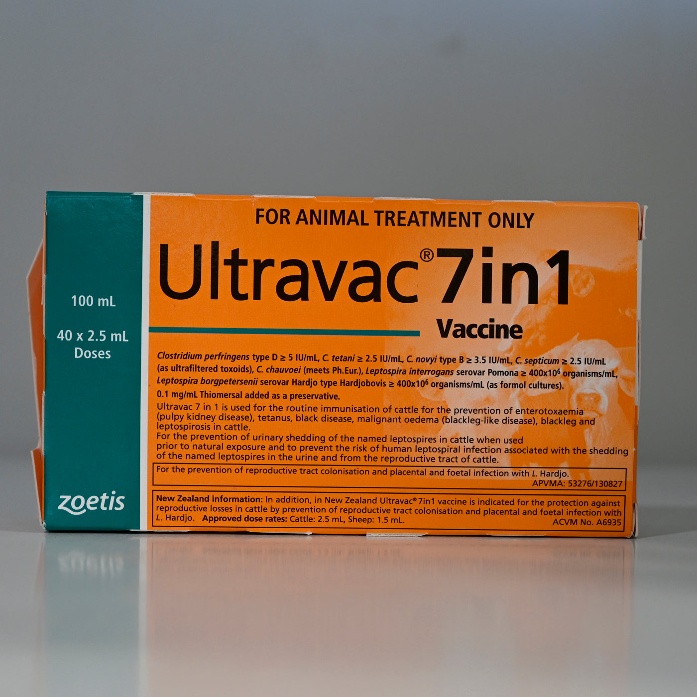 Zoetis Ultravac 7 In 1 Cattle Vaccination [sz:100ml]