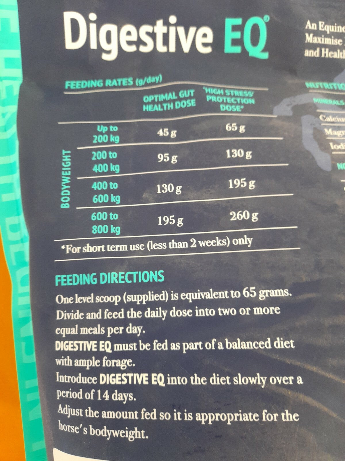 Poseidon Equine Digestive EQ Horse Gut Health Supplement 4kg