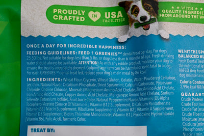 Greenies Dog Treat Pack [va:regular Sz:340g]