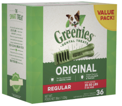 Greenies Dog Original Value Pack Regular 1kg [sz:1kg]