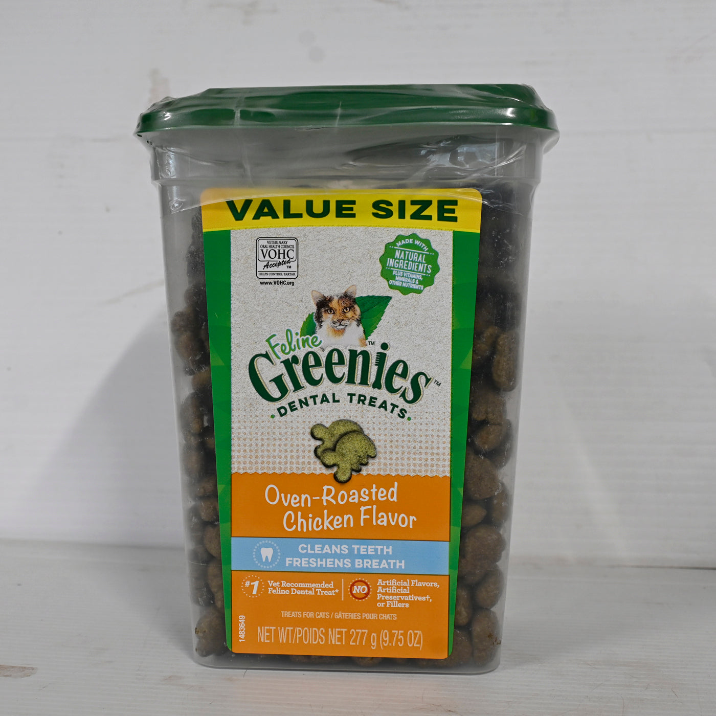 Greenies Cat Chicken Flavour Tub 277g