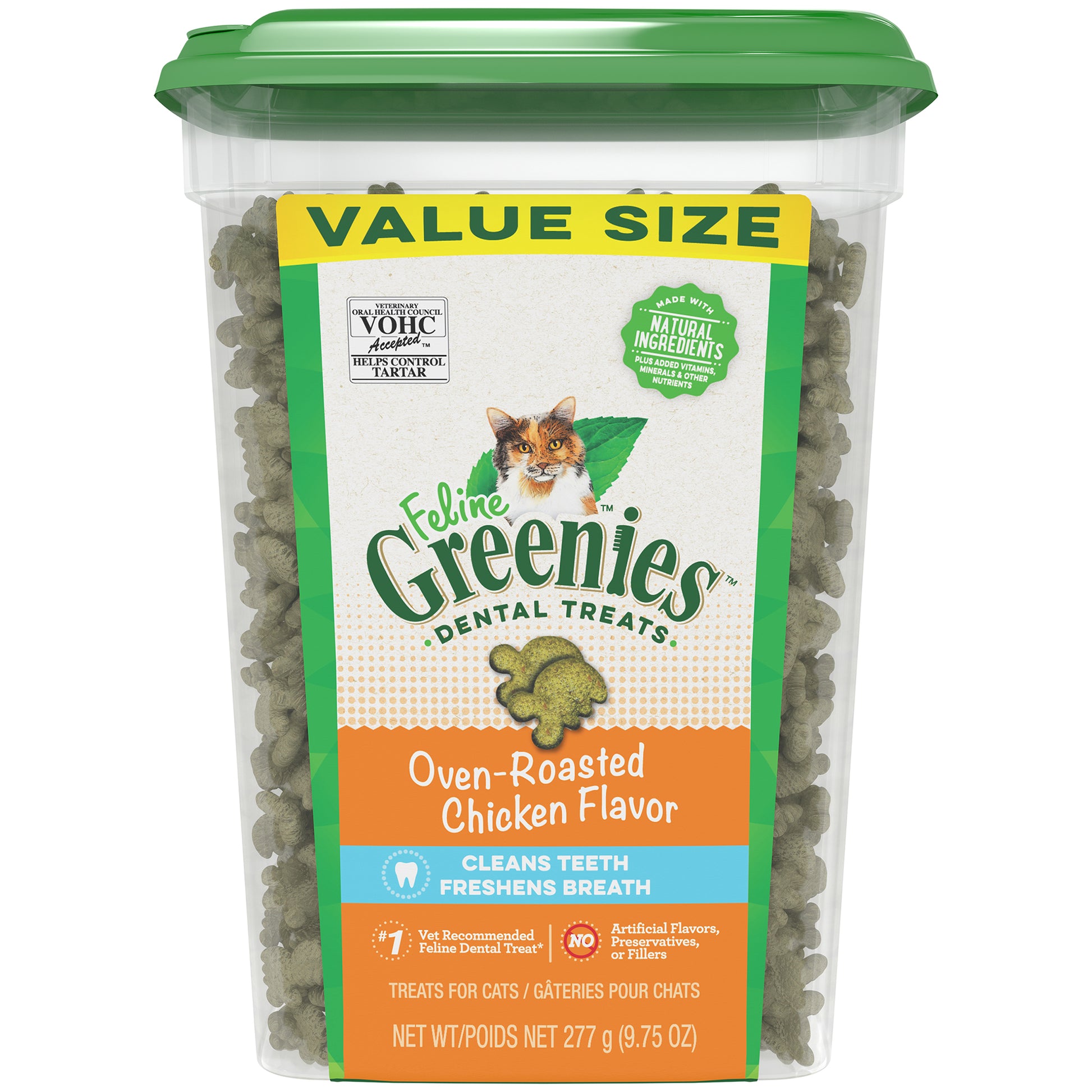 Greenies Cat Chicken Flavour Tub 277g