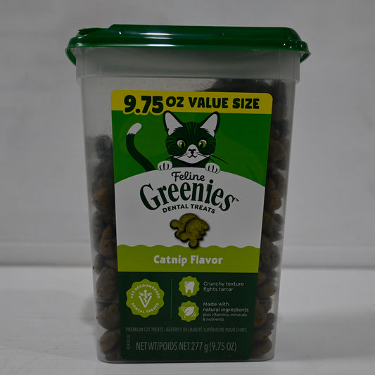 Greenies Cat Catnip Flavour Tub 277g