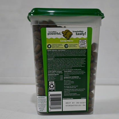 Greenies Cat Catnip Flavour Tub 277g