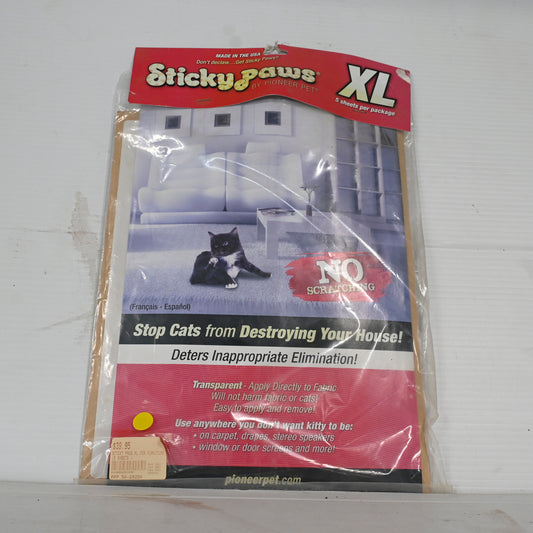 Sticky Paws Xl For Furniture (5 Sheets -