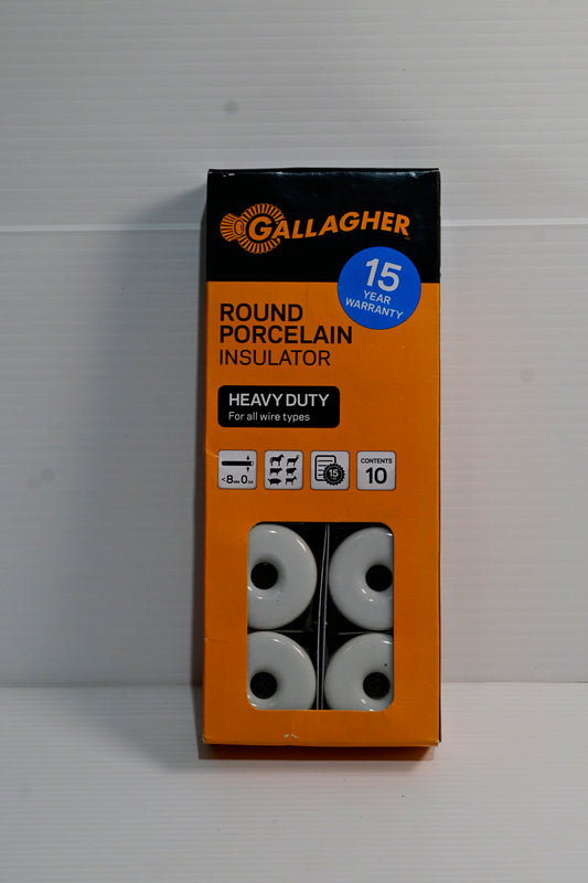 Round Porcelian Insulators With Clips