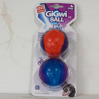 Gigwi Ball Medium 2 Pack