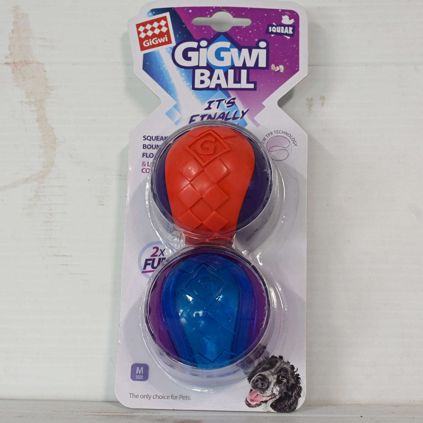 Gigwi Ball Medium 2 Pack