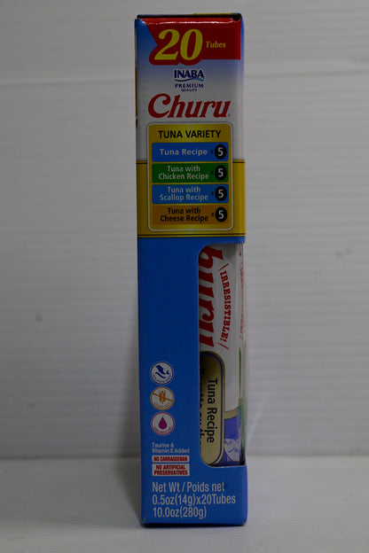 Inaba Cat Churu Puree Tuna Varieties [ps:20 Tubes]