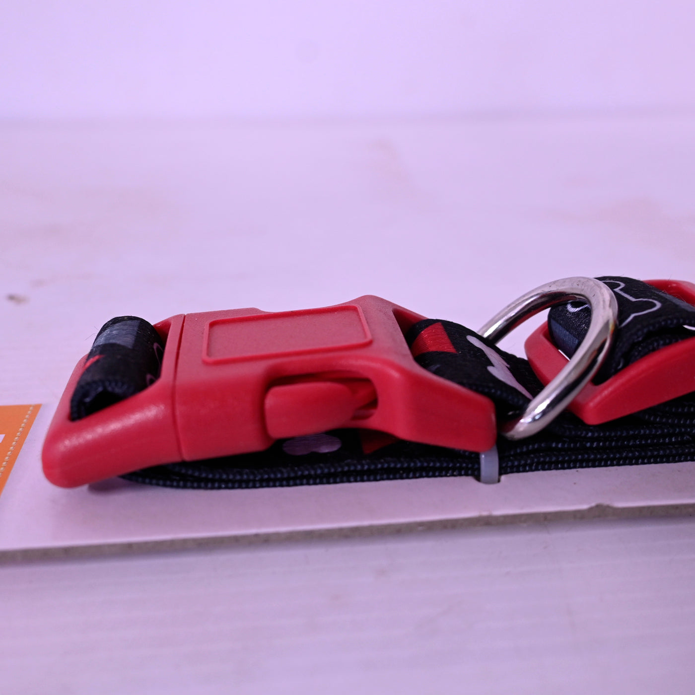Simply Dog Collar Large Red And Black [cl:red, Black And White Sz:large]