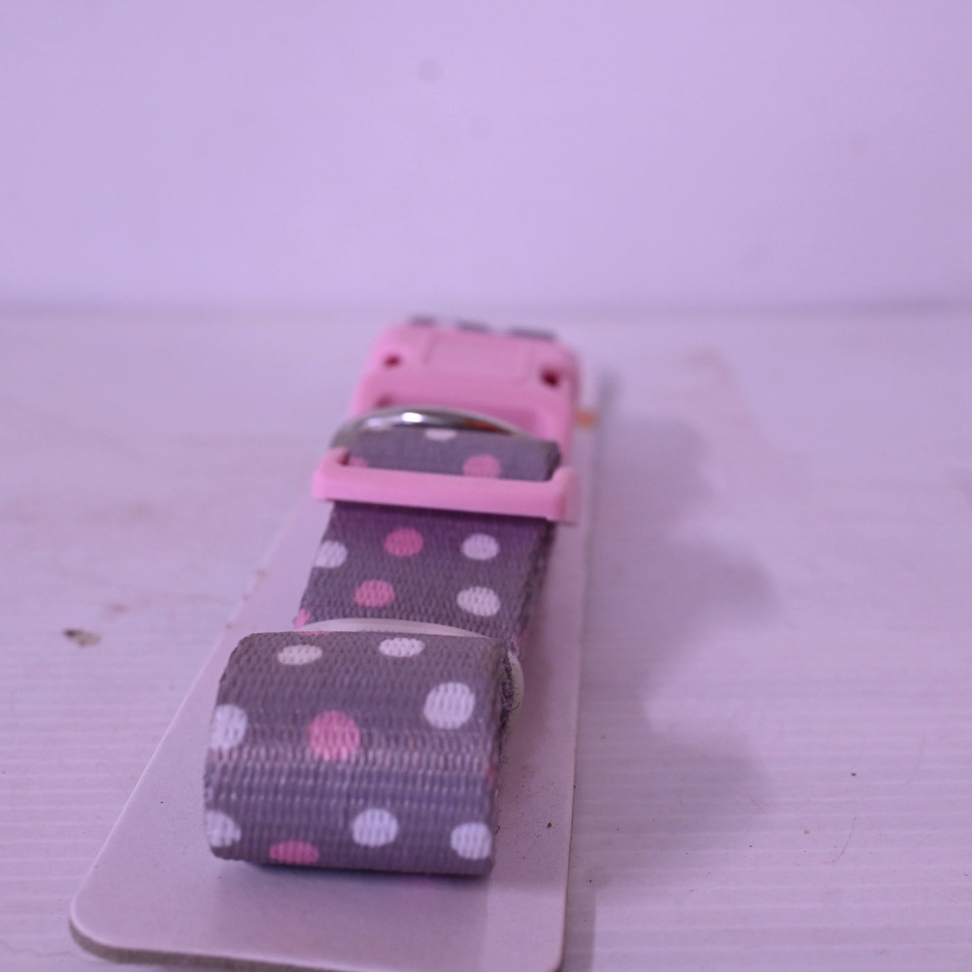 Simply Dog Collar [cl:pink And Grey Sz:large]