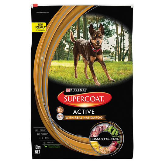 Nestle Supercoat Dog Active 18kg