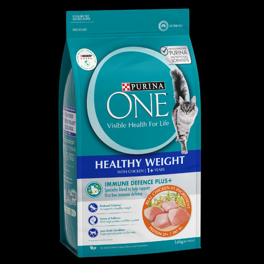 Purina One Cat Adult Dry Healthy Weight Chicken 1.4kg