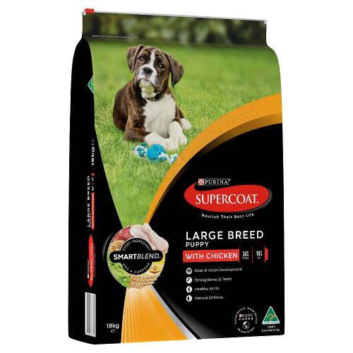Nestle Supercoat Puppy Large Breed 18kg 