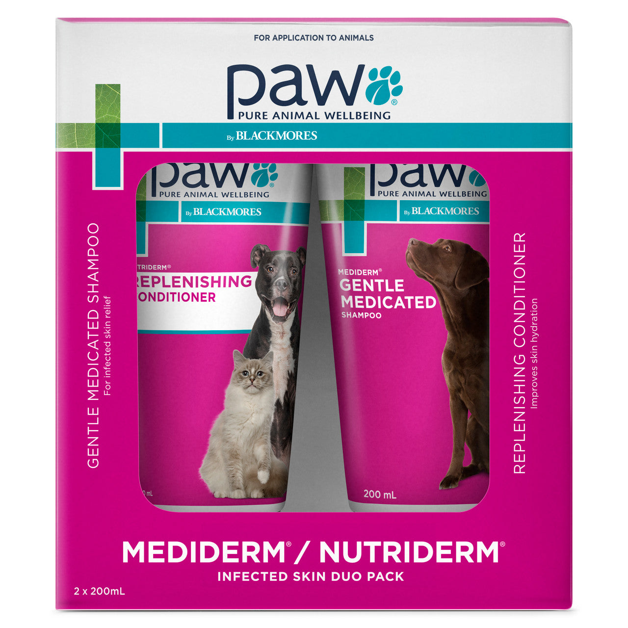 Paw Medi-nutriderm Duo Pack (infected Skin)