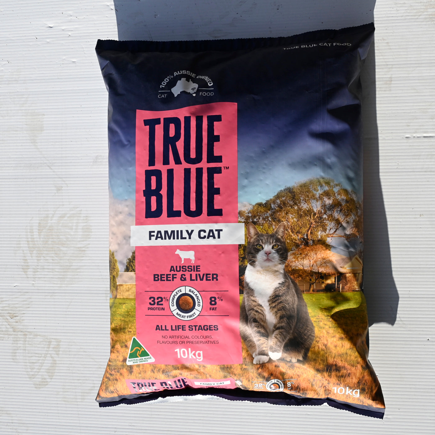 True Blue Cat 10kg [fl:beef & Liver]