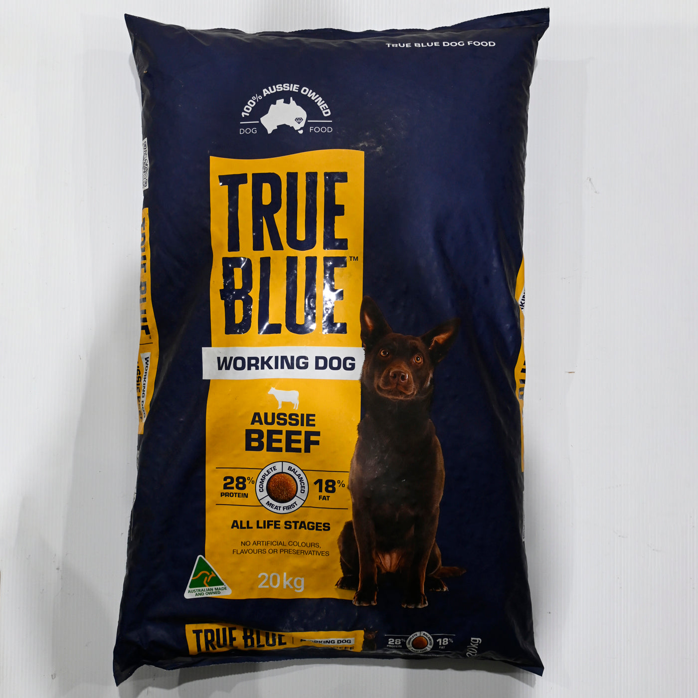 True Blue Working Dog Beef 20kg 