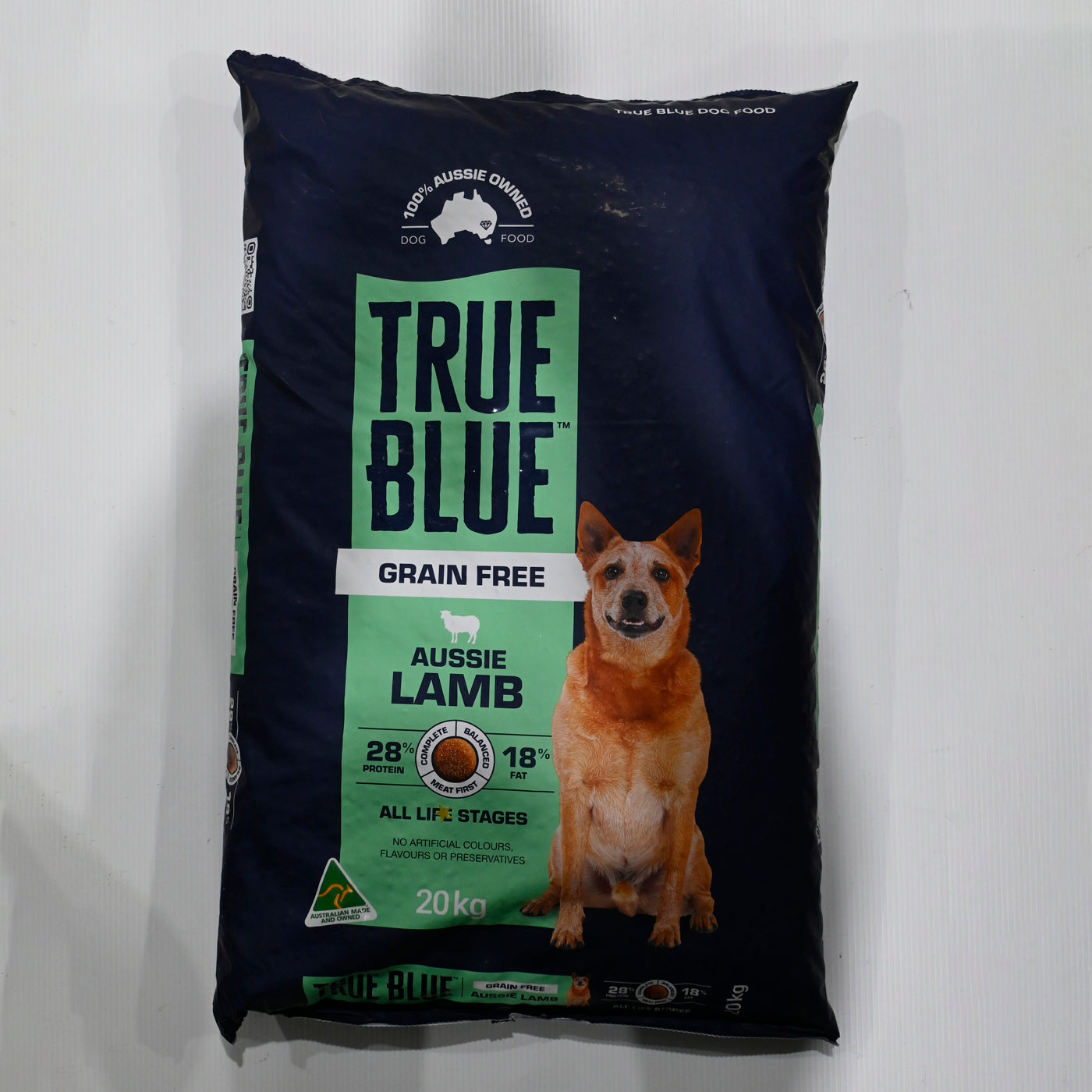 True Blue Grain Free 20kg Lamb 