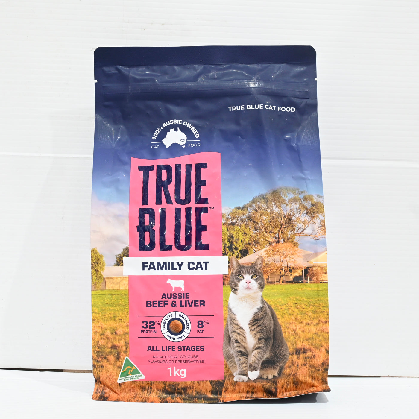 True Blue Cat Aussie Beef & Liver 1kg