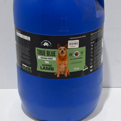 True Blue Barrell Grain Free Lamb 20kg 