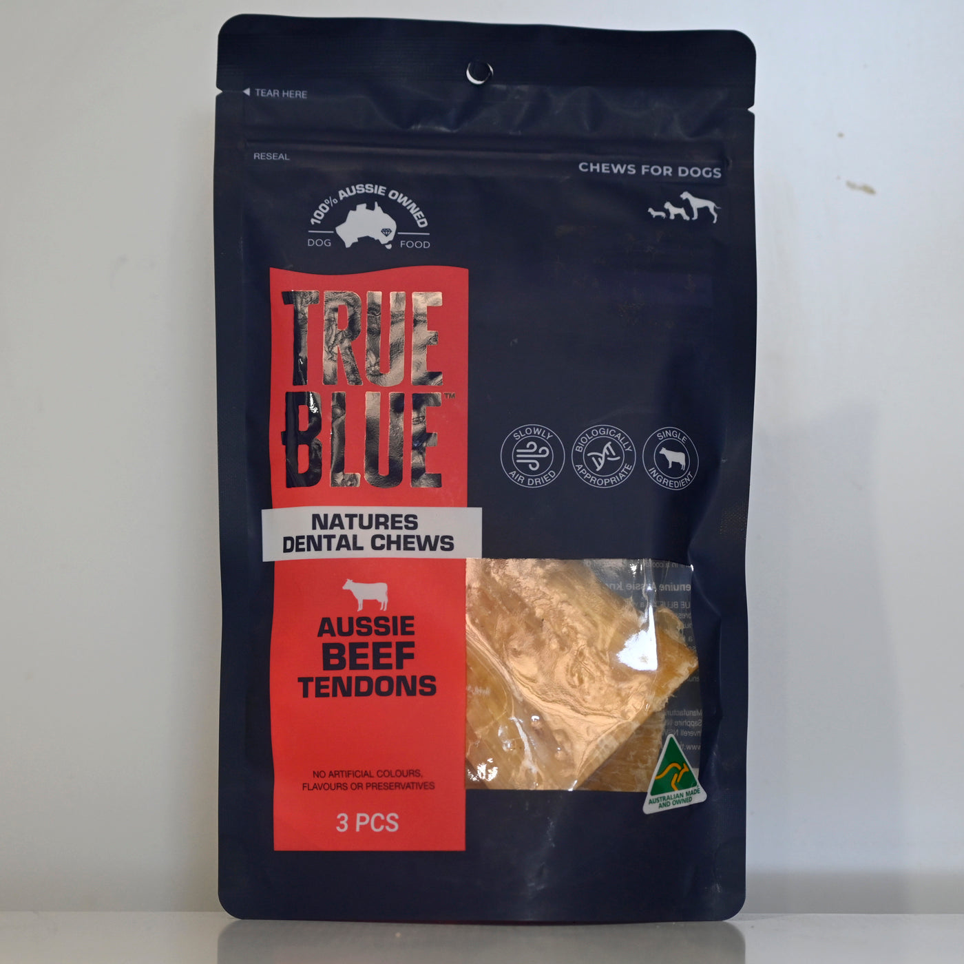 True Blue Aussie Beef Tendons 3pk 
