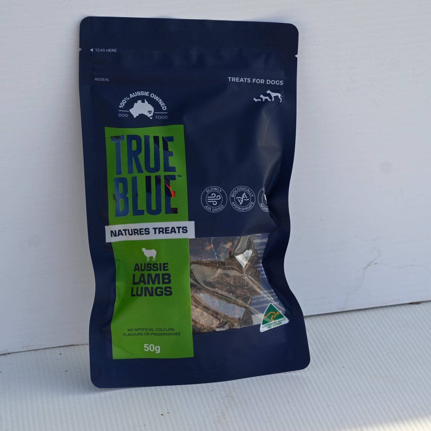 True Blue Aussie Lamb Lung 50gm [fl:lamb]
