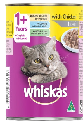 Whiskas Wet Loaf Chicken 400g Single