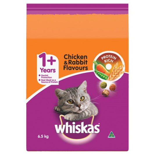 Mars Whiskas Chicken & Rabbit 6.5kgs