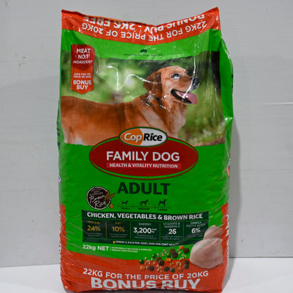 Coprice Family Dog 22kg Bonus Bag
