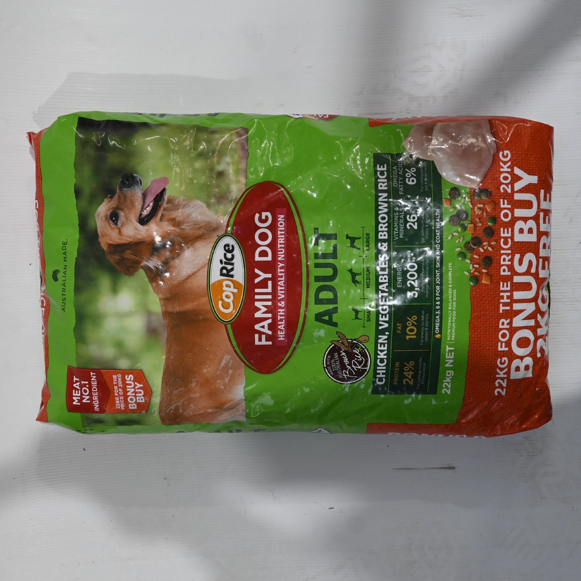 Coprice Family Dog 22kg Bonus Bag