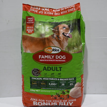 Coprice Family Dog 22kg Bonus Bag
