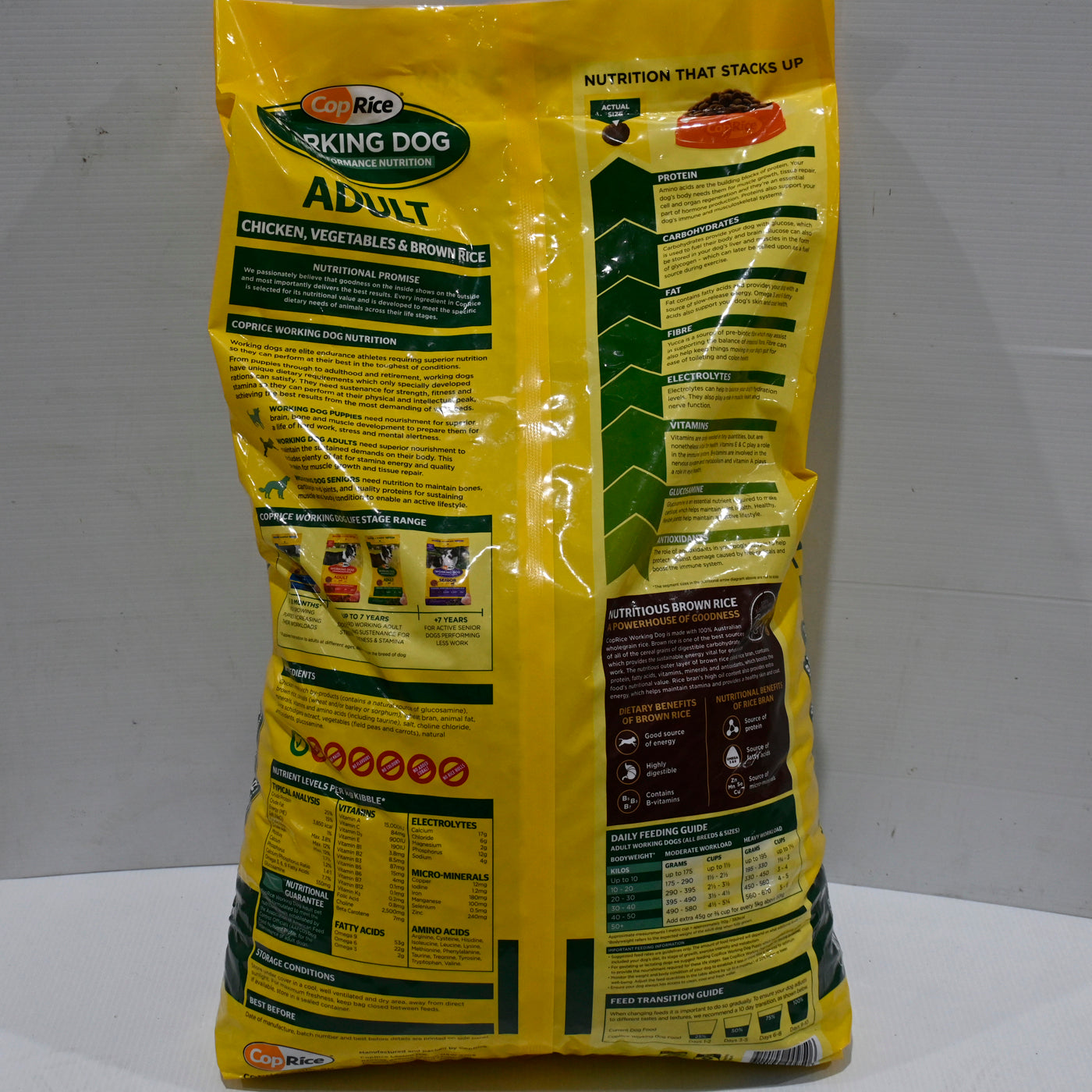 Coprice Dog Food Working Dog Chicken 20kg 