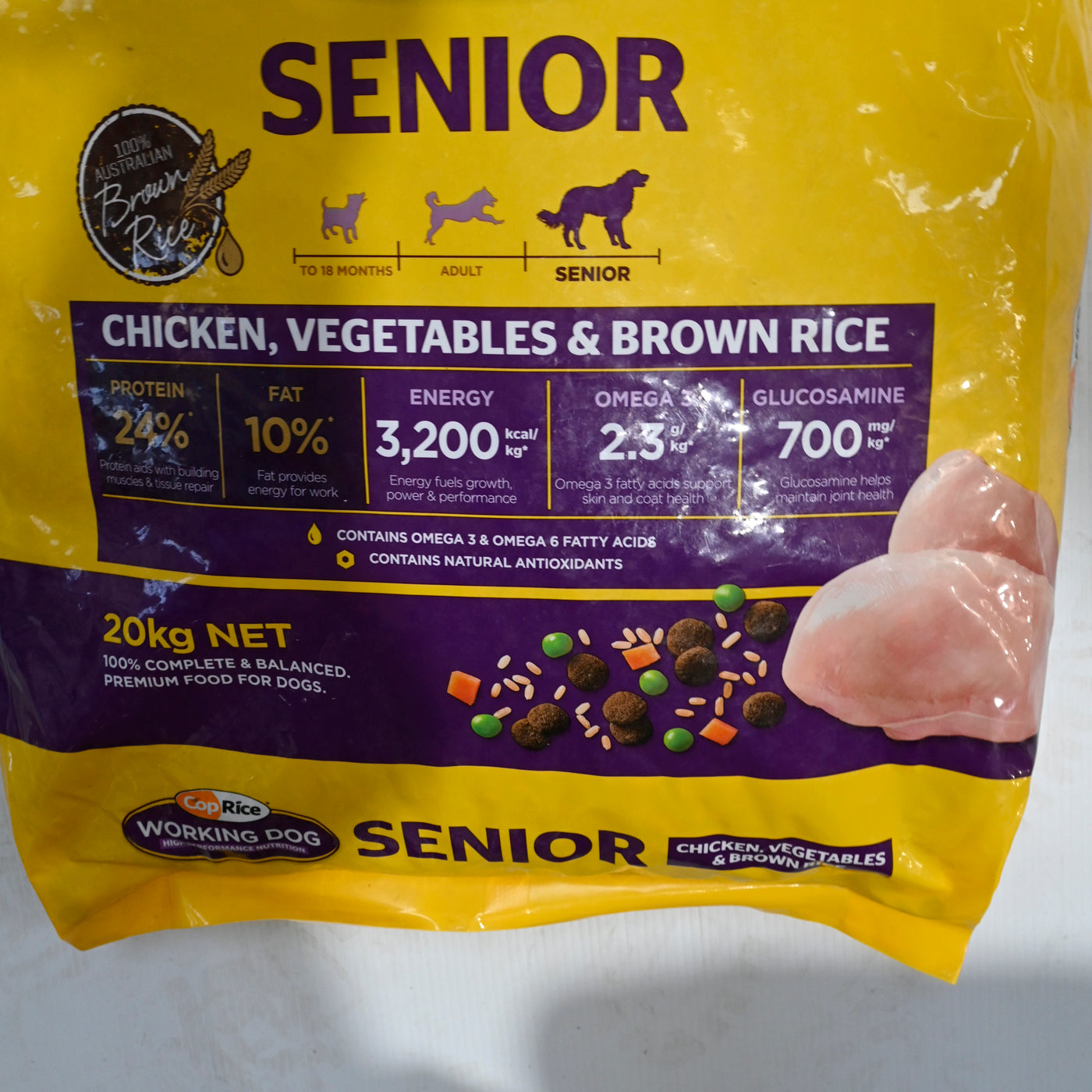Coprice Dog Food Senior 20kg 