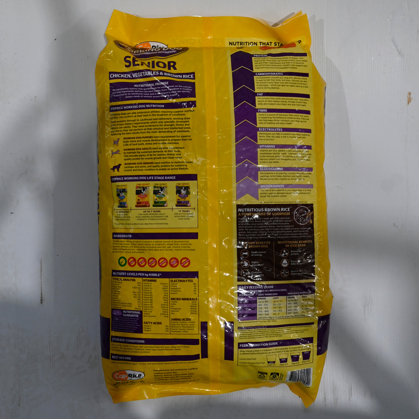 Coprice Dog Food Senior 20kg 