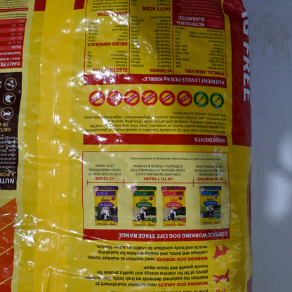 Coprice Dog Food Working Dog Beef 22kg Bonus Bag