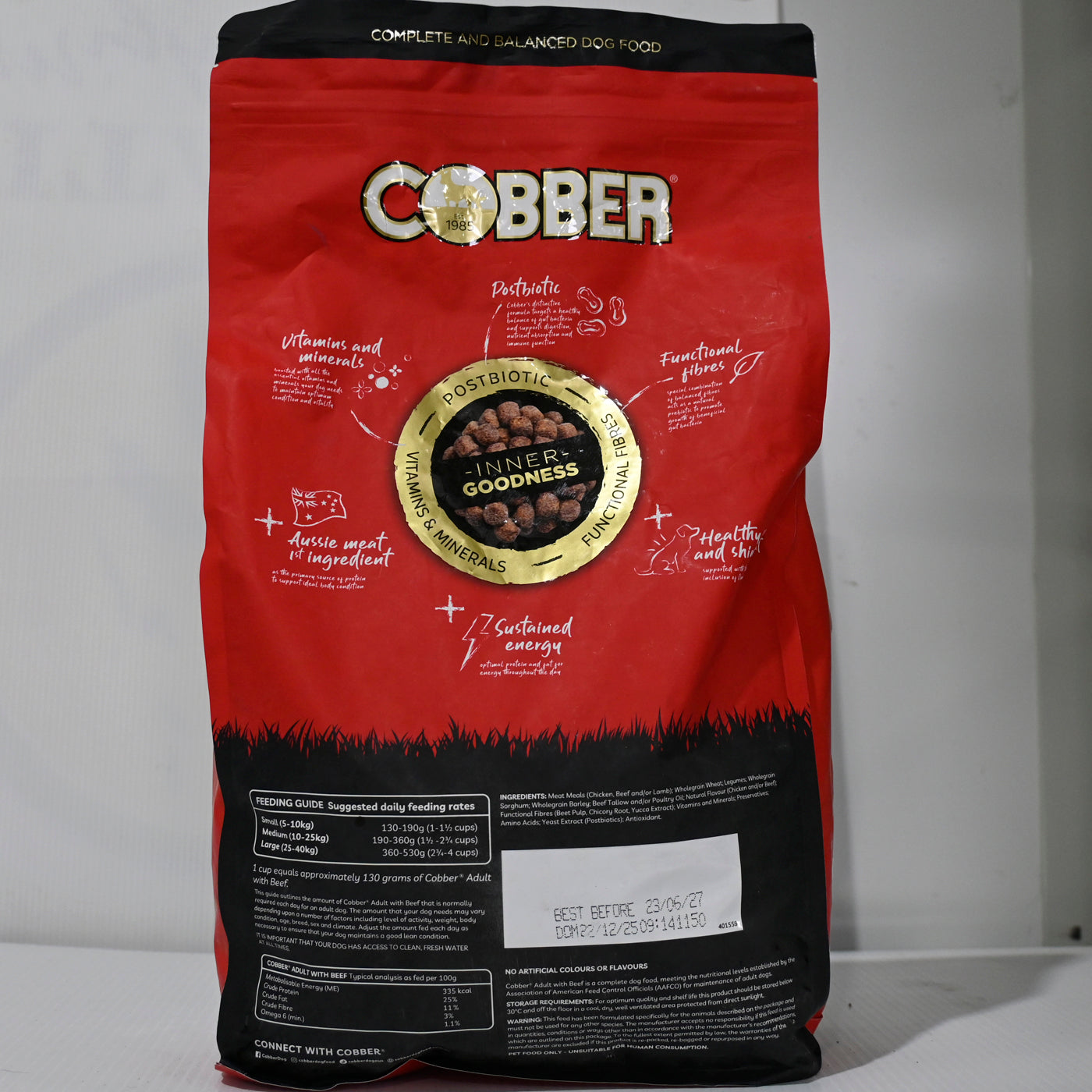 Cobber Dog Varieties Beef [sz:20kg]