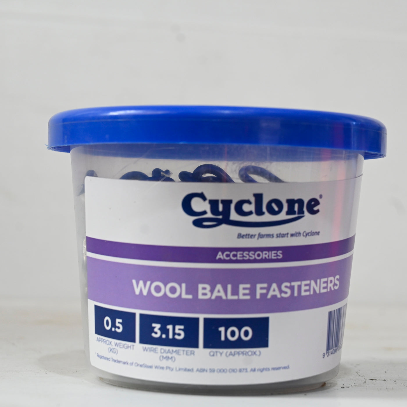 Cyclone Bale Fasteners 100pk [ps:100 Appox]