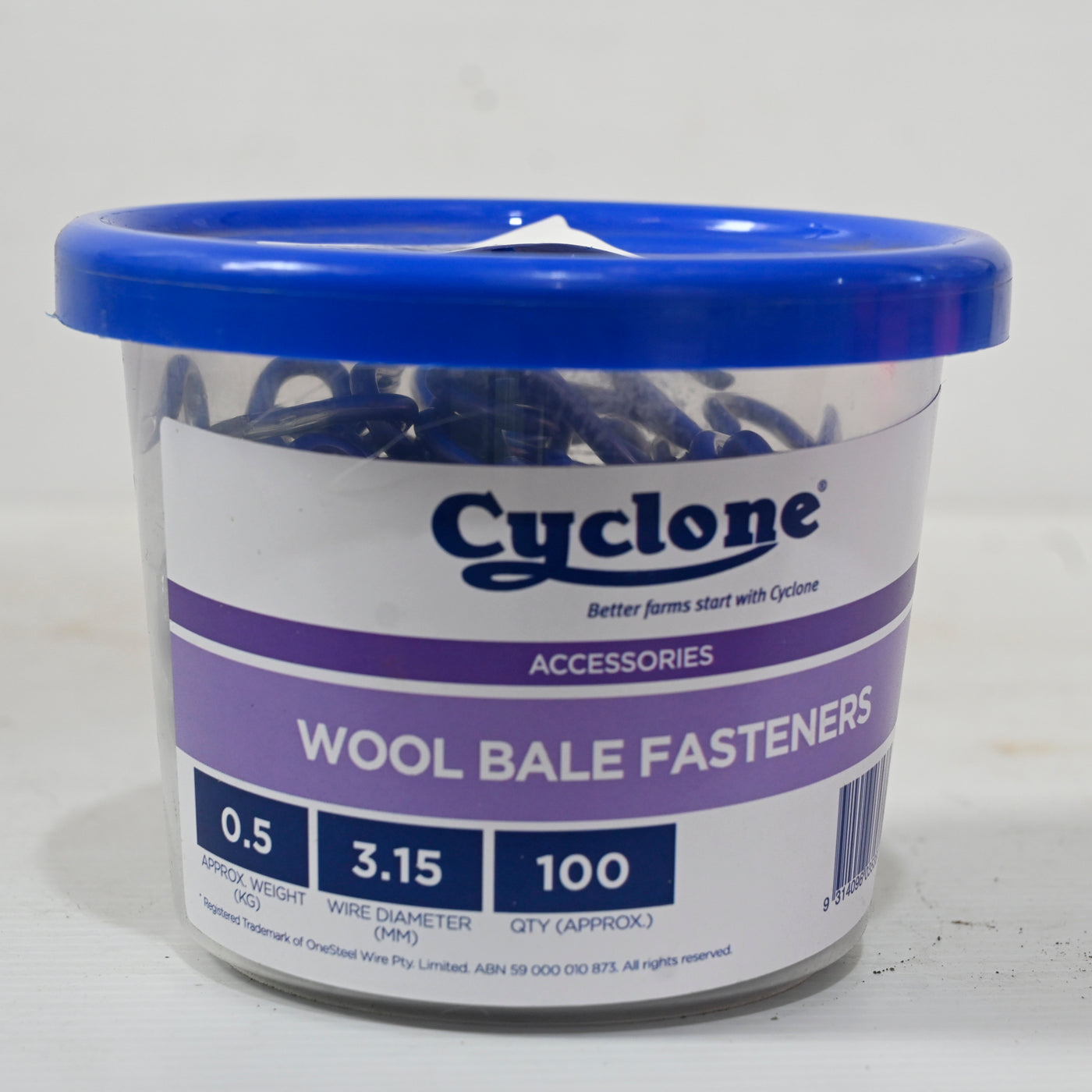 Cyclone Bale Fasteners 100pk [ps:100 Appox]