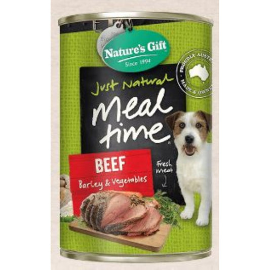 Natures Gift Tin Dog Food 12 X 700g [fl:beef, Barley & Veg]