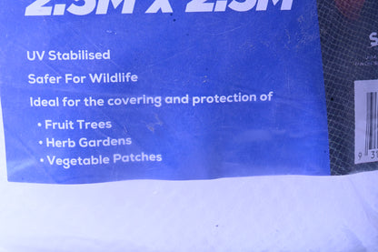 Eco Netting - 2.5m X 2.5m, White (5mm Hole) [sz:2.5m X 2.5m]