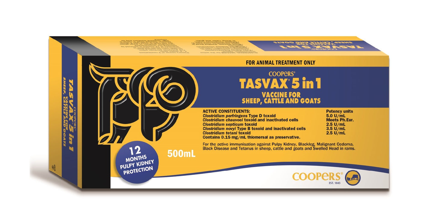 Intervet Tasvax 5 In 1 250ml