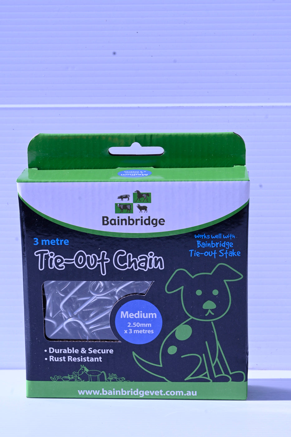 Dog Tie Out Chains [sz:3mx2.5mm]