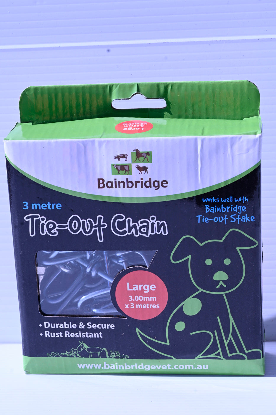 Dog Tie Out Chains [sz:3mx3mm]