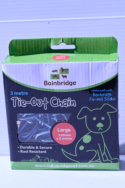Dog Tie Out Chains [sz:3mx3mm]