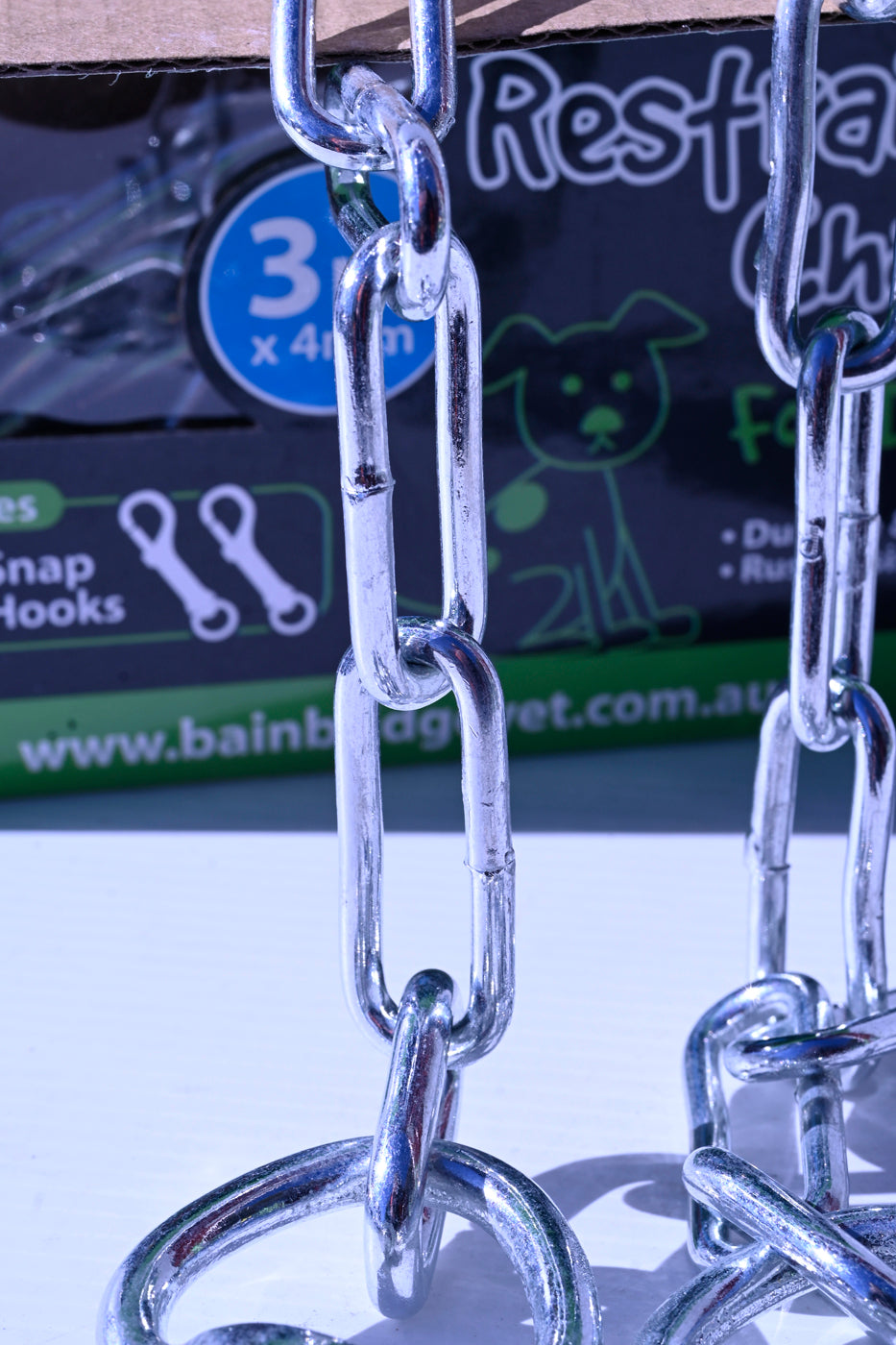 Dog Restraint Chain [sz:3mx4mm]