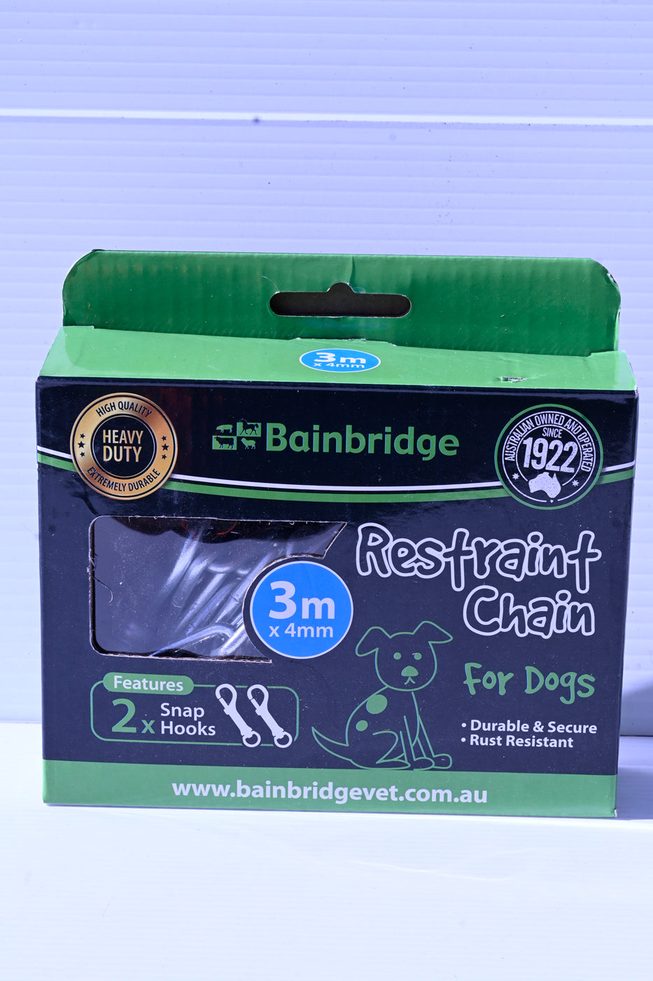 Dog Restraint Chain [sz:3mx4mm]