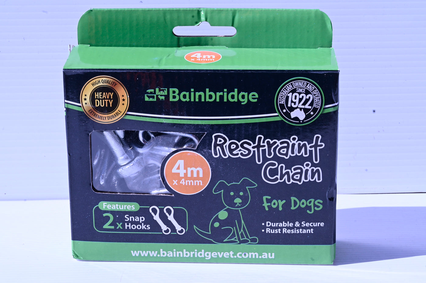 Dog Restraint Chain [sz:4mx4mm]