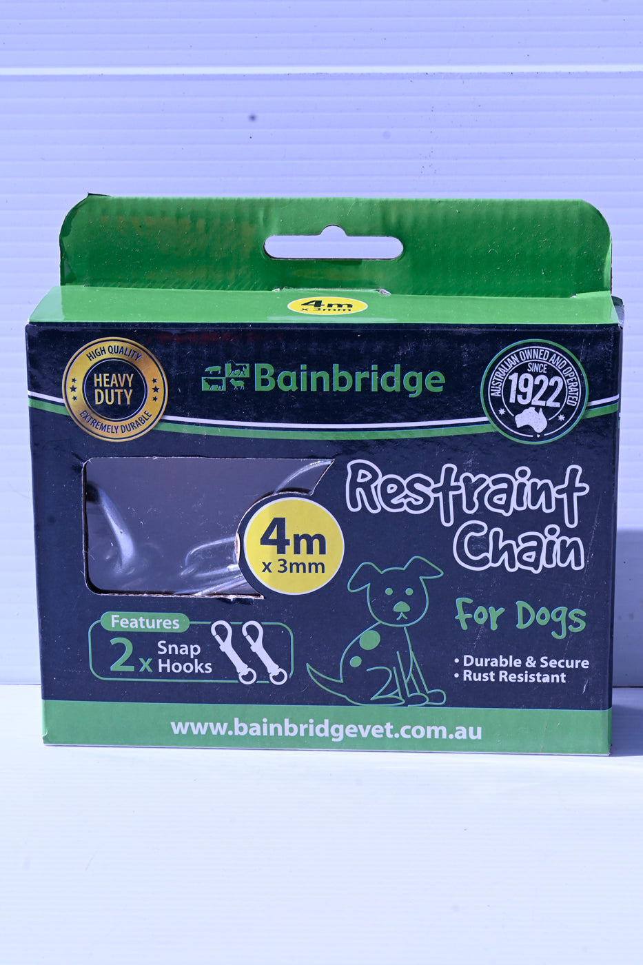 Dog Restraint Chain [sz:4mx3mm]