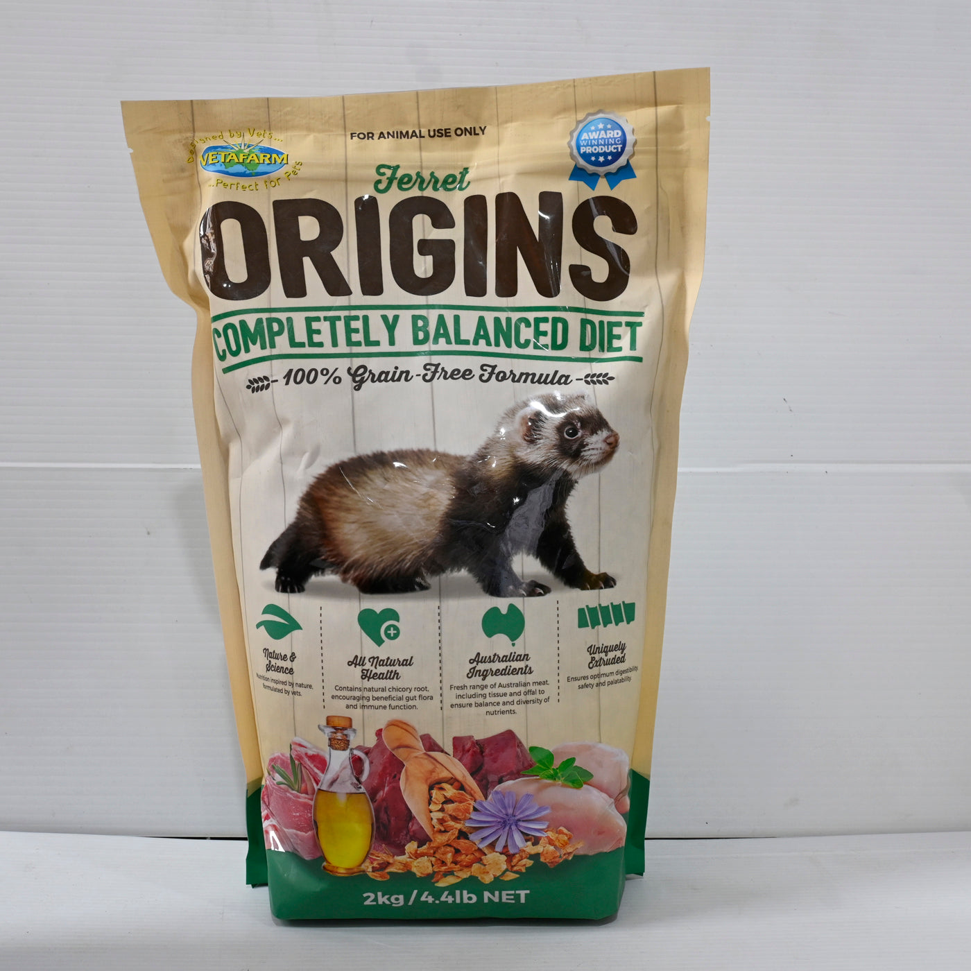 Vetafarm Origins Ferret Diet 2kg